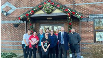 MP James Grundy visits Westleigh Lodge Care Home